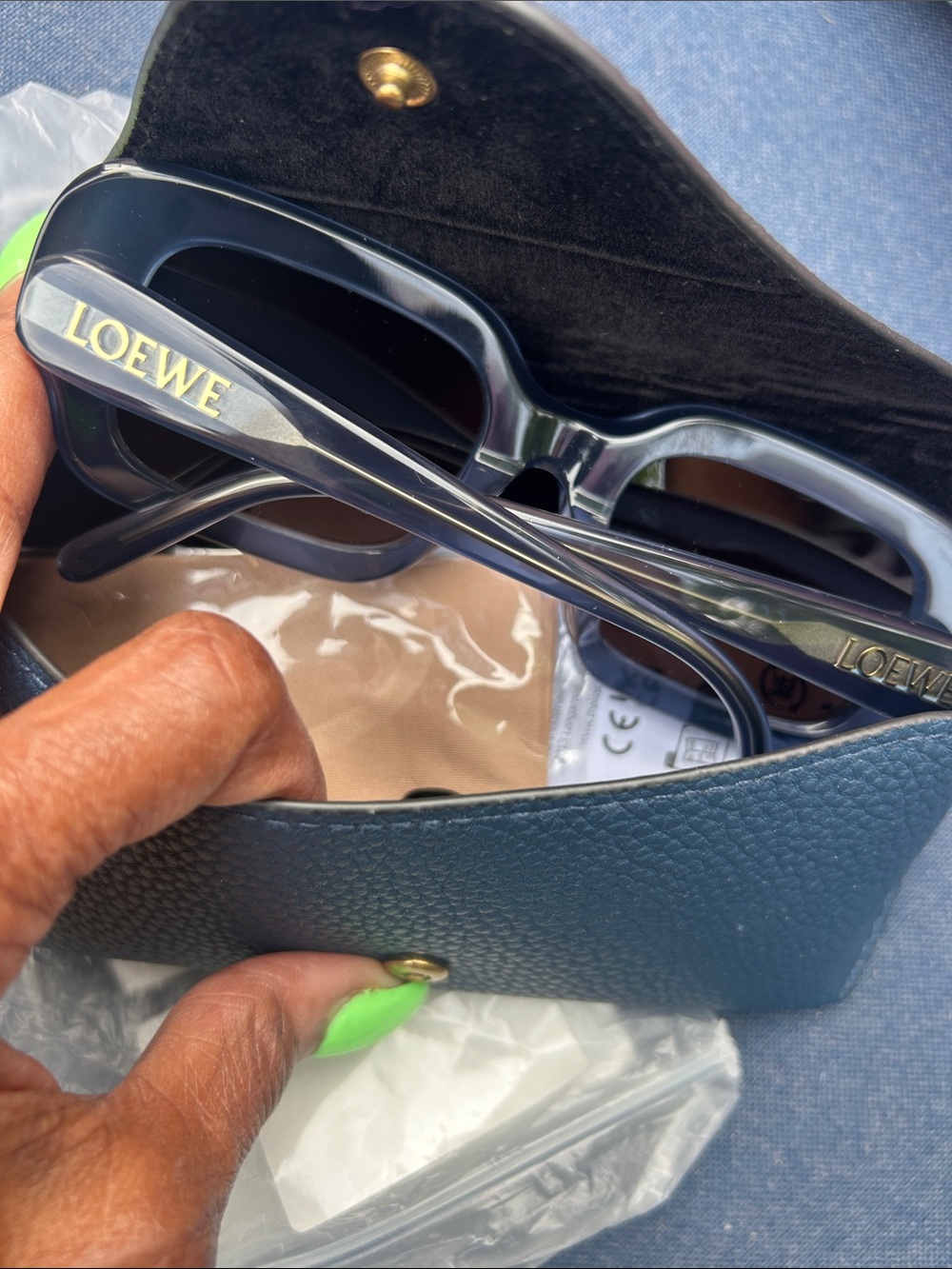 New blue Loewe Sunnies🥳🥳❌❌